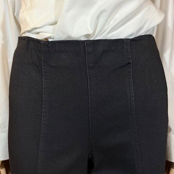 NWOT Motto Black Hollywood Waist Top Seamed Stretch Ankle Jean - Picture 4 of 8